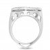 0.28 ct Ladies Round Cut Diamond Anniversary Wedding Band Ring ( G Color SI-1 Clarity)