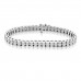 10.15 ct Ladies Round Cut Diamond Tennis Bracelet In Channel Setting