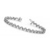 5.00 ct Ladies Round Cut Diamond Tennis Bracelet In Prong Setting In 14 kt White Gold 