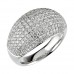5.00 ct Ladies Round Cut Diamond Anniversary Ring In Pave Setting