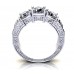 2.05 Ct Ladies Round Cut Diamond Engagement Ring