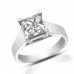 1.50 ct Ladies Princess Cut Diamond Engagement Ring 1.50 ct Ladies Princess Cut Diamond Engagement Ring