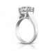 1.50 ct Ladies Princess Cut Diamond Engagement Ring 1.50 ct Ladies Princess Cut Diamond Engagement Ring