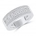 1.20 ct Ladies Round Cut Diamond Anniversary Ring 