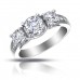 2.25 ct Ladies Three Stone Round Cut Diamond Engagement Ring 2.25 ct Ladies Three Stone Round Cut Diamond Engagement Ring