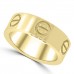 Love 18k Yellow Gold 5.5 mm Band Size 52 