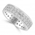 3.40 ct Men's Round Cut Diamond Eternity Wedding Band Ring
