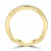0.75 ct Ladies Round Cut Diamond Eternity Wedding Band Ring Yellow Gold