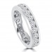 2.00 ct Ladies Round Cut Diamond Eternity Wedding Band Ring