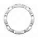 0.75 ct Ladies Round Cut Diamond Eternity Band Ring In 14 kt White Gold 