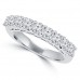 1.20 ct Round Cut Diamond Wedding Band Ring in Prong Setting