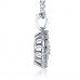 1.00 Ct Ladies Round Cut Diamond Pendant / Necklace