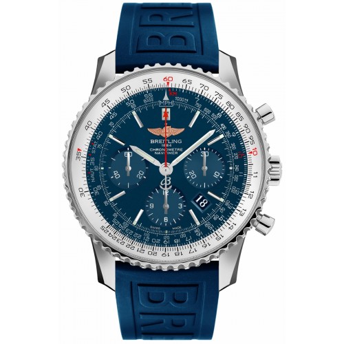 Breitling Navitimer 01 46 Blue Dial Automatic Men's Watch AB012721-C889-160S