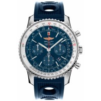 Breitling Navitimer 01 46 Blue Dial Men's Watch AB012721-C889-205S