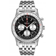 Breitling Navitimer 1 B01 Chronograph 43 Steel Men's Pilot Watch AB012121-BG75-450A