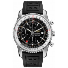 Breitling Navitimer World 46mm Chronograph Men's Watch A2432212-B726-155S
