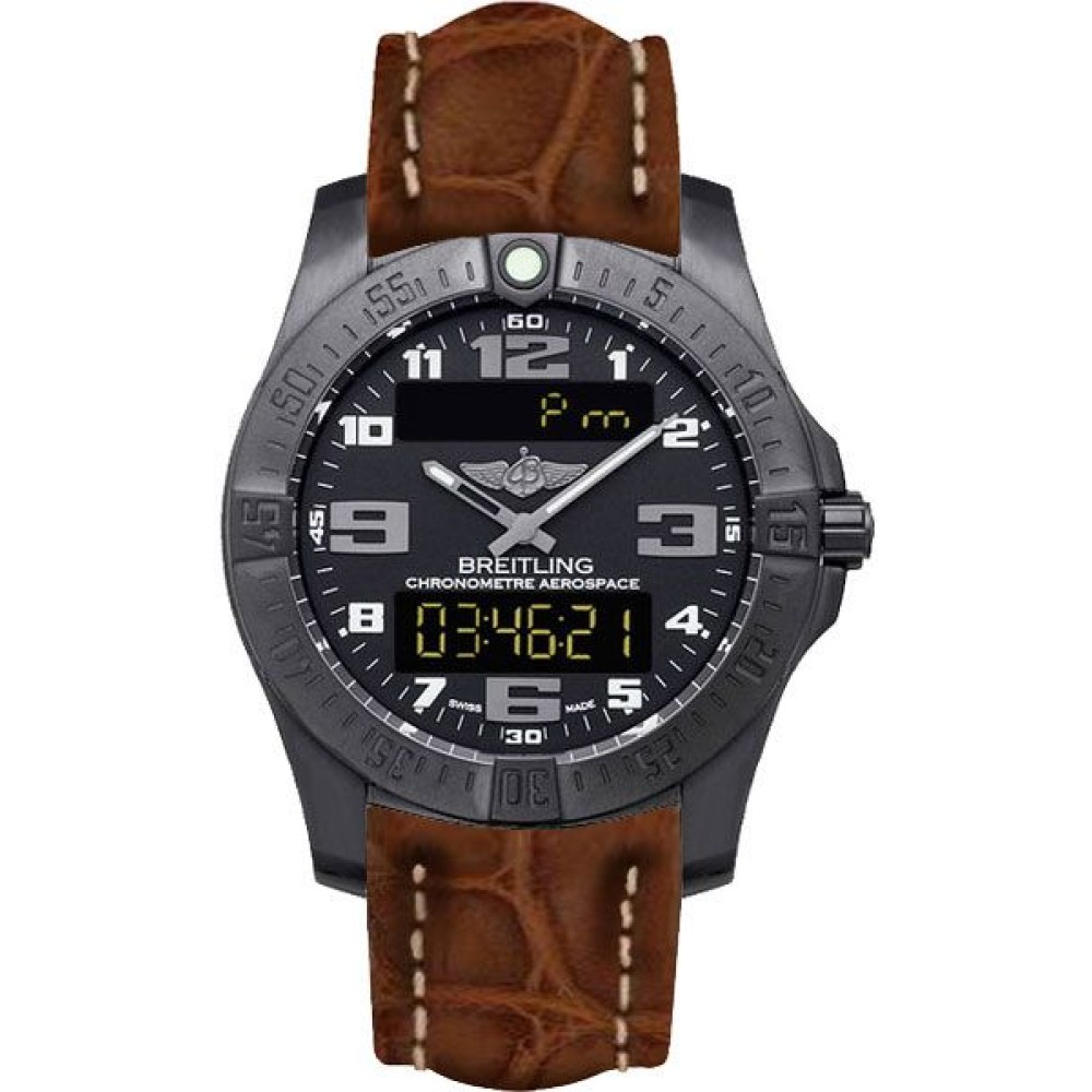 Breitling aerospace evo. Часы Брайтлинг Аэроспейс. Breitling Chronometre Aerospace. Брайтлинг часы мужские Аэроспейс.