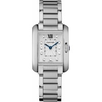 Cartier Tank Anglaise Diamond Dial Women's Watch W4TA0003
