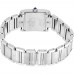 Cartier Tank Francaise Silver & Diamond Dial Women's Watch WE110007