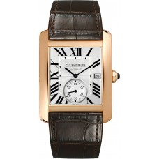 Cartier Tank MC Solid Rose Gold Men's Watch W5330001