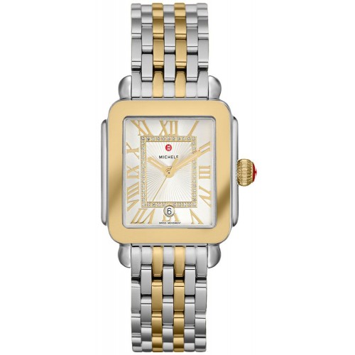 Michele Deco Madison Mid Two-Tone Women's Watch MWW06G000013