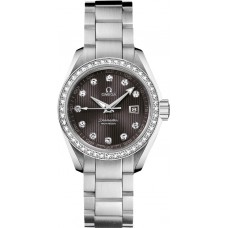 Omega Seamaster Aqua Terra Diamond Ladies Watch 23115306156001
