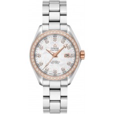 Omega Seamaster Aqua Terra Diamond Women's Luxury Watch 23125342055003