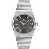 Omega Constellation Co-Axial 38mm Grey Dial Men's Watch 12310382106001
