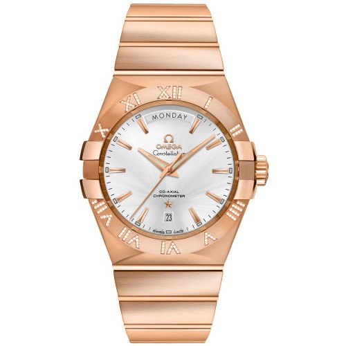 Omega Constellation Rose Gold Luxury Men's Watch 12355382202001