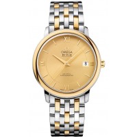 Omega De Ville Prestige Champagne Dial Men's Watch 42420372008001