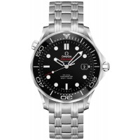 Omega Seamaster Black Dial Men's Diver's Watch 21230412001003