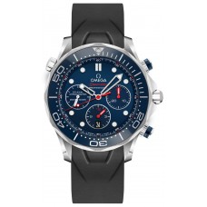 Omega Seamaster Blue Men's Watch 21230425003001-BLKRT