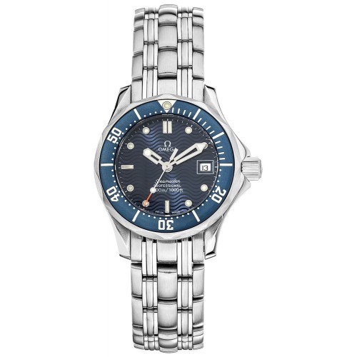 Omega Seamaster 300M Blue Dial Women's Watch 25838000