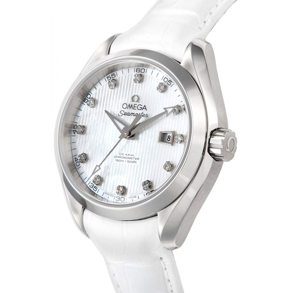 Omega Seamaster Aqua Terra 34mm Chronometer Women's Watch ...
