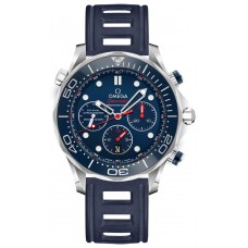 Omega Seamaster Blue Chronograph 21230425003001-BLURT