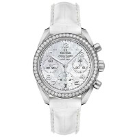 Omega Speedmaster Chronograph 38mm Diamond Women's Watch 32418384005001