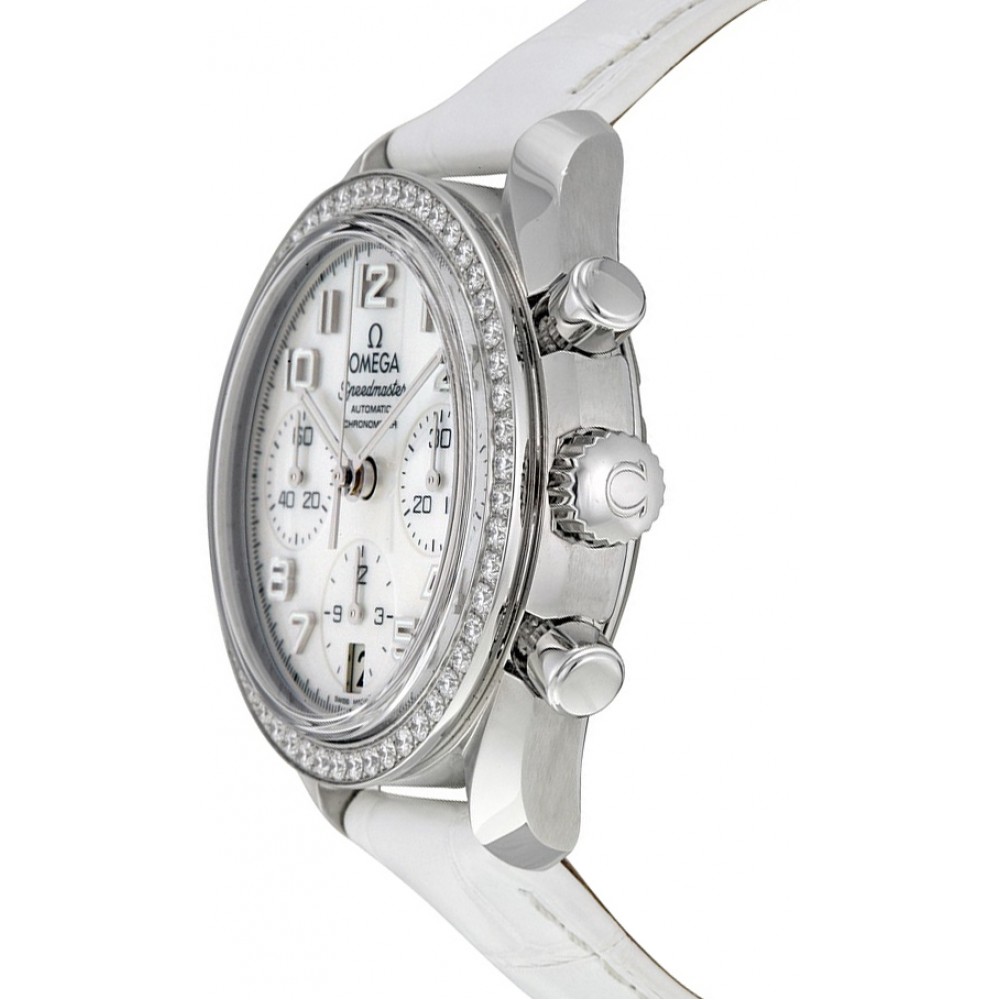 Omega Speedmaster Chronograph 38mm Diamond Women's Watch ...