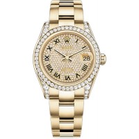Rolex Datejust 31 Diamond Swiss Women's Watch 178158-DIARO