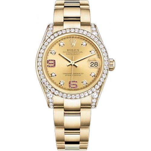 Rolex Datejust 31 Oyster Bracelet Women's Watch 178158-CHPDRO