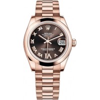 Rolex Datejust 31 Rose Gold Women's Watch 178245-CHORP