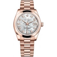 Rolex Datejust 31 Mother of Pearl Diamond Dial Watch 178245-MOPDP