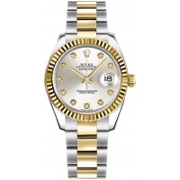 Rolex Datejust 31 Two Tone Women's Watch 178273-SLVDO