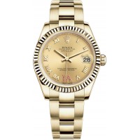 Rolex Datejust 31 Solid Yellow Gold Women's Watch 178278-CHPRO