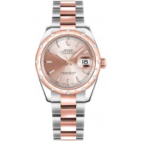 Rolex Datejust 31 Pink Dial Oyster Bracelet Watch 178341-PNKSO