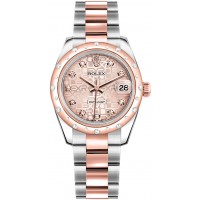 Rolex Datejust 31 Automatic Pink Diamond Jubilee Watch 178341-PNKJDO