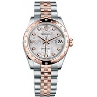 Rolex Datejust 31 Silver Jubilee Diamond Two Tone Watch 178341-SLVJDJ