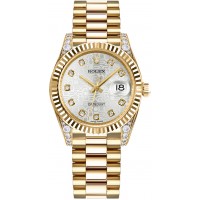 Rolex Datejust 31 Silver Dial Diamond Watch 178238-SLVJDP
