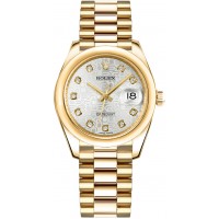 Rolex Datejust 31 Silver Dial Gold Women's Watch 178248-SLVJDP