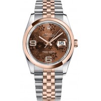 Rolex Datejust 36 Steel & Rose Gold Watch 116201-CHODJ