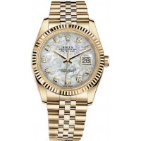 Rolex Datejust 36 Solid 18K Yellow Gold Watch 116238-MOPDJ